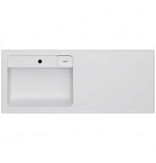 Раковина AM.PM X-Joy 120 L M85AWPL1201WG на стиральную машину Белая