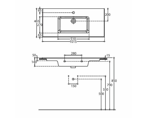 Раковина Allen Brau Fantasy 102 4.11027.20 Белая