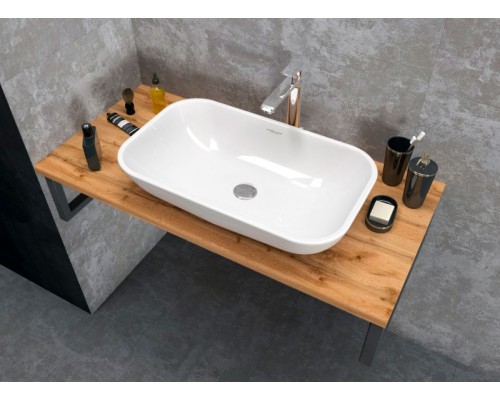 Столешница под раковину 1MarKa Grunge Loft 90 У85831 подвесная Дуб вотан