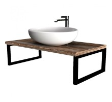 Столешница под раковину 1MarKa Grunge Loft 90 У85834 подвесная Дуб намибия