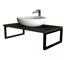 Столешница под раковину 1MarKa Grunge Loft 90 У85837 подвесная Бетон темно-серый