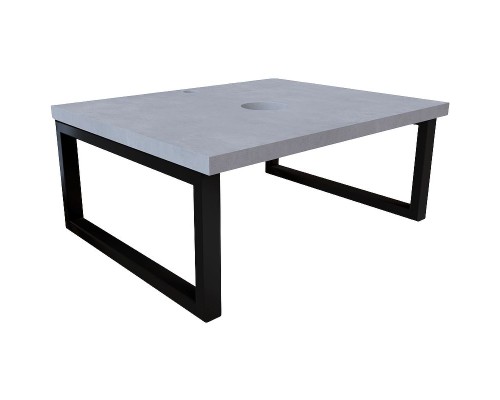 Столешница под раковину 1MarKa Grunge Loft 60 Ц0000001586 Бетон светлый