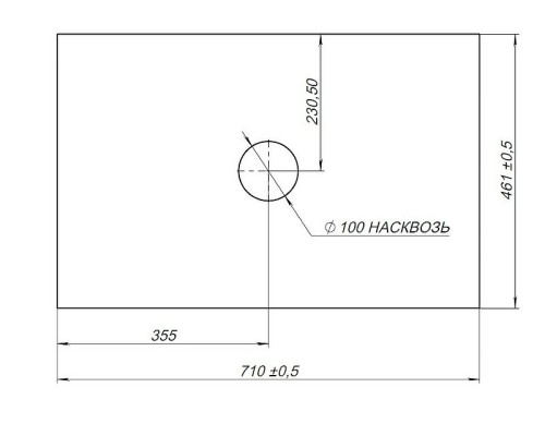 Столешница под раковину Allen Brau Reality 70 1.32022.GR-S Графит структ