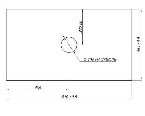 Столешница под раковину Allen Brau Reality 80 1.32023.GR-S Графит структ