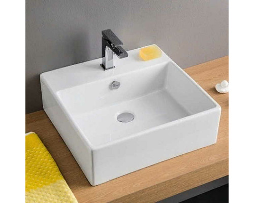 Раковина Artceram Quadro 50 QUL002 01 00 Белая глянцевая