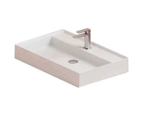 Раковина Artceram Scalino 75 SCL008 01 00 Белая глянцевая