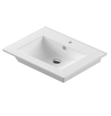 Раковина Sanita Luxe Quadro 75 QDR75SLWB01 Белая