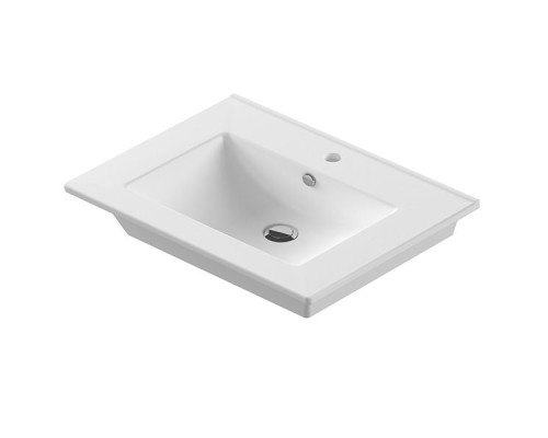 Раковина Sanita Luxe Quadro 75 QDR75SLWB01 Белая