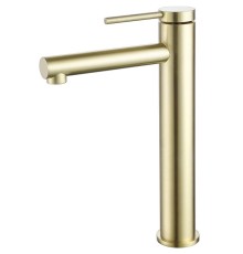 Смеситель для раковины Abber Emotion AF8811G Золото матовое