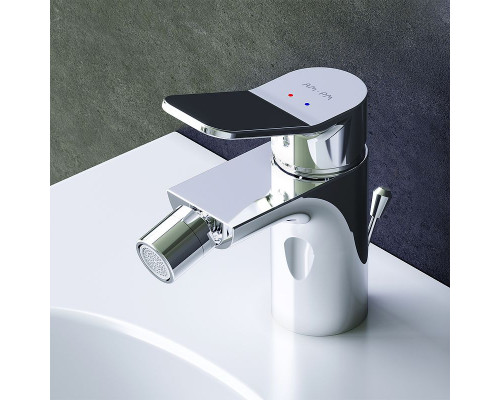 Смеситель для биде AM.PM X-Joy F85A83100 с донным клапаном Хром