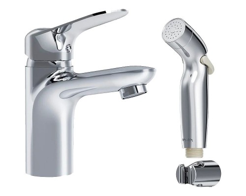 Смеситель для раковины AM.PM Sunny F85C03000 с гигиеническим душем Хром