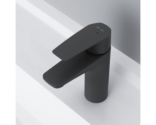 Смеситель для раковины AM.PM Gem F90A02122 Черный