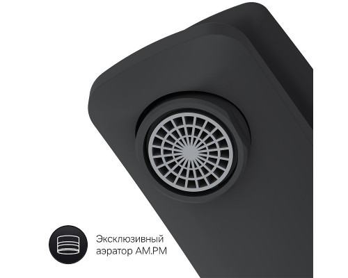 Смеситель для раковины AM.PM Gem F90A02122 Черный