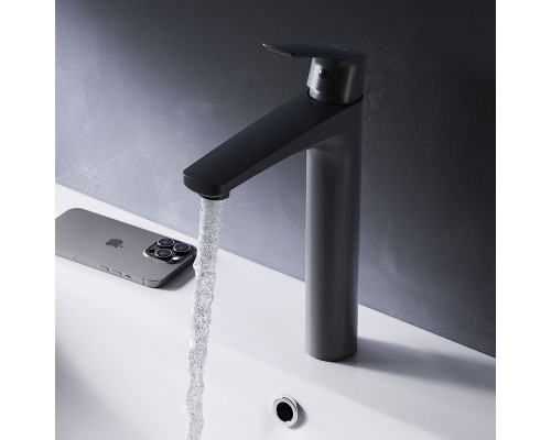 Смеситель для раковины AM.PM Gem F90A92022 Черный матовый