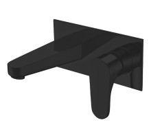 Смеситель для раковины Abber Eleganz AF8312B Черный матовый