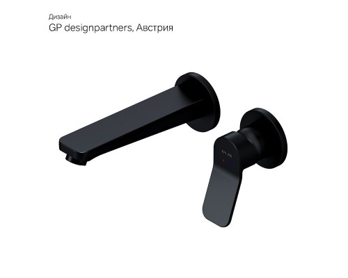 Смеситель для раковины AM.PM X-Joy F85A72622 Черный матовый