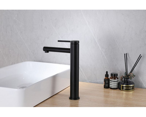 Смеситель для раковины Abber Emotion AF8811B Черный матовый