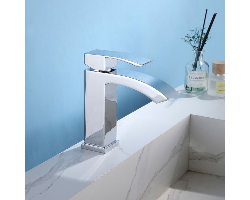 Смеситель для раковины Abber Wasserfall AF8610 Хром