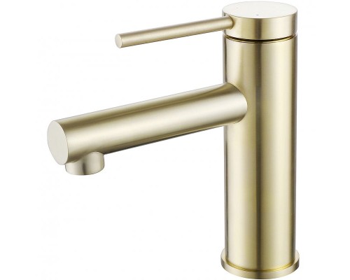 Смеситель для раковины Abber Emotion AF8810G Золото матовое