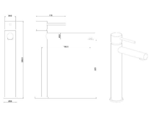 Смеситель для раковины Allen Brau Glority 5.51002-00 Хром