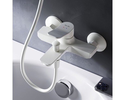 Смеситель для ванны AM.PM X-Joy F85A10033 Белый