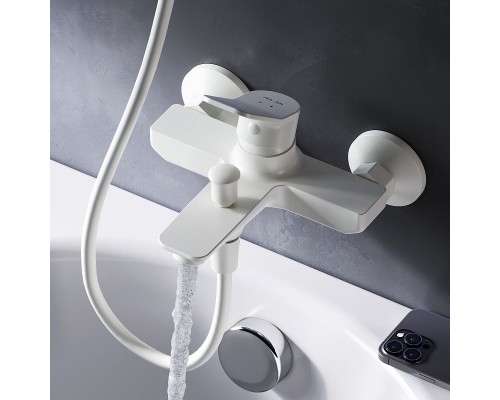 Смеситель для ванны AM.PM X-Joy F85A10033 Белый