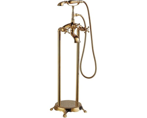 Смеситель для ванны Abber Klassik AF8415G Золото