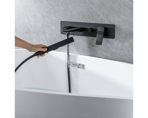 Смеситель для ванны Allen Brau Infinity 5.21007-31 Черный матовый