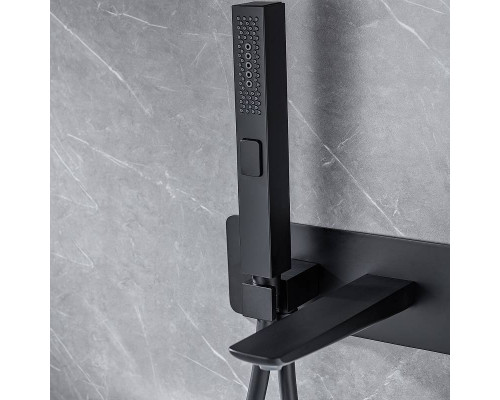 Смеситель для ванны Allen Brau Infinity 5.21007-31 Черный матовый