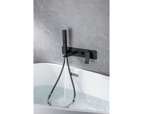 Смеситель для ванны Allen Brau Infinity 5.21007-31 Черный матовый