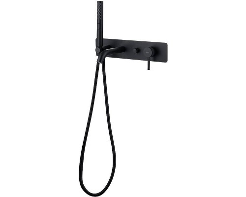 Смеситель для ванны Allen Brau Priority 5.31006-31 Черный матовый