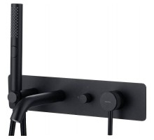 Смеситель для ванны Allen Brau Priority 5.31006-31 Черный матовый