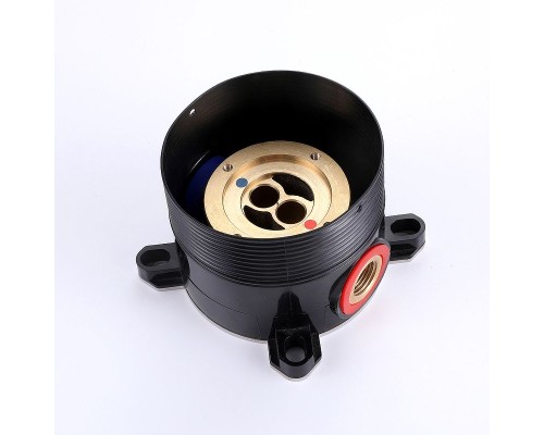 Смеситель для ванны Abber Wasserfall AF8615B Черный матовый