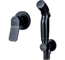 Гигиенический душ со смесителем AM.PM X-Joy F40H85A22 Черный