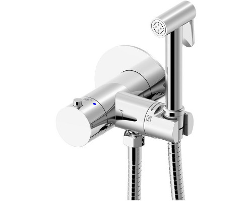 Гигиенический душ со смесителем Allen Brau Thermo rund 5.60001-00 с термостатом Хром