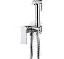 Гигиенический душ со смесителем Abber Weiss Insel AF8025 Хром