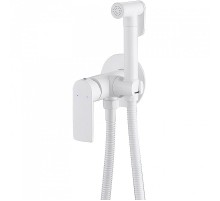 Гигиенический душ со смесителем Abber Weiss Insel AF8025W Белый