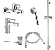 Комплект смесителей Remer Winner W0510315RHGM Хром