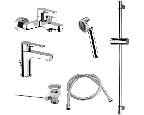 Комплект смесителей Remer Winner W0510315RHGM Хром