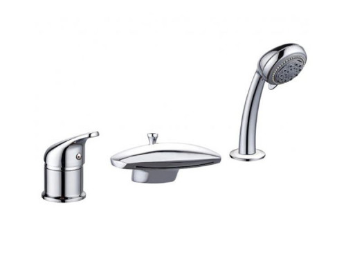 Смеситель на борт ванны Aquanet Practic AF111-63B Хром