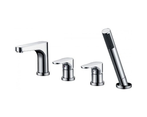 Смеситель на борт ванны Abber Eleganz AF8313 Хром