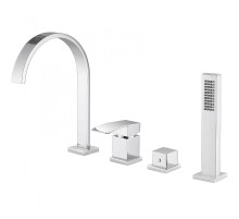 Смеситель на борт ванны Abber Wasserfall AF8613 Хром