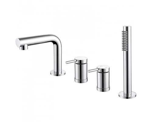 Смеситель на борт ванны Abber Emotion AF8813 Хром