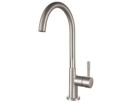 Смеситель для кухни Aquanet Steel AF210-41S Сатин