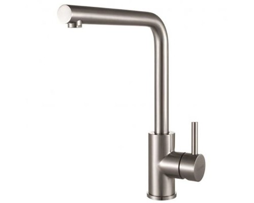 Смеситель для кухни Aquanet Steel AF211-41S Сатин