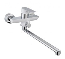 Смеситель для ванны Aquanet Arctic AF520-21СW универсальный Хром Белый