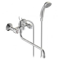 Смеситель для ванны Vidima Iskar BA167AA универсальный Хром