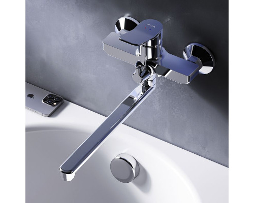 Смеситель для ванны AM.PM X-Joy F85A90000 универсальный Хром