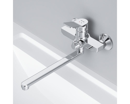 Смеситель для ванны AM.PM X-Joy F85A90000 универсальный Хром