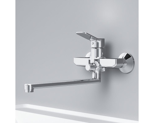 Смеситель для ванны AM.PM X-Joy F85A90000 универсальный Хром